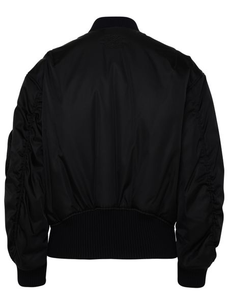 OFF-WHITE Nylon Bomber Jacket for Women - FW23