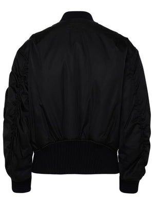 OFF-WHITE Nylon Bomber Jacket for Women - FW23