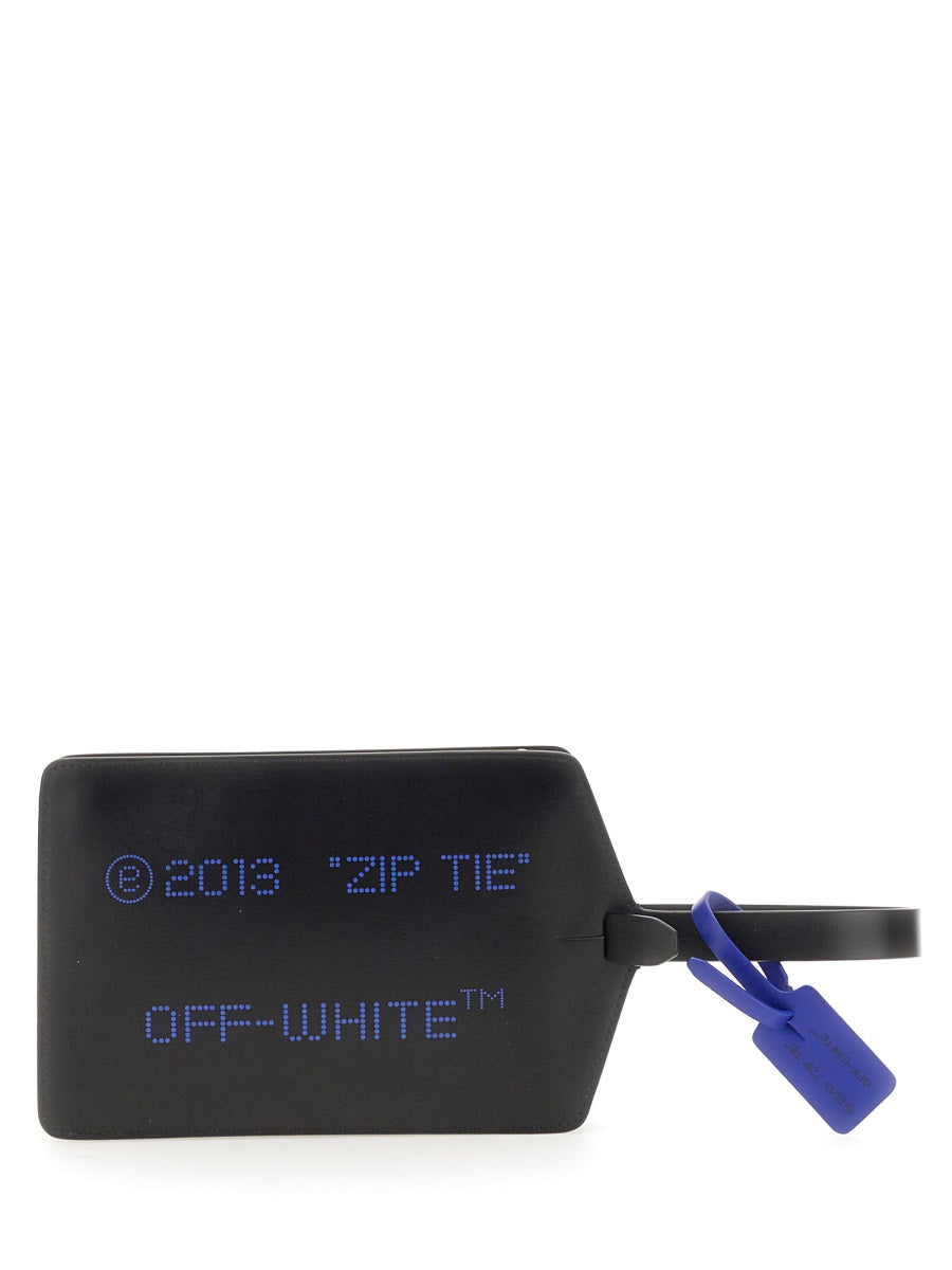 OFF-WHITE Medium Leather Clutch for Women