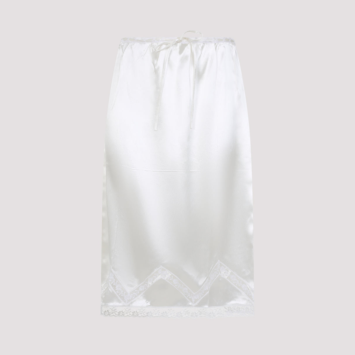 PRADA Satin Midi Skirt for Women