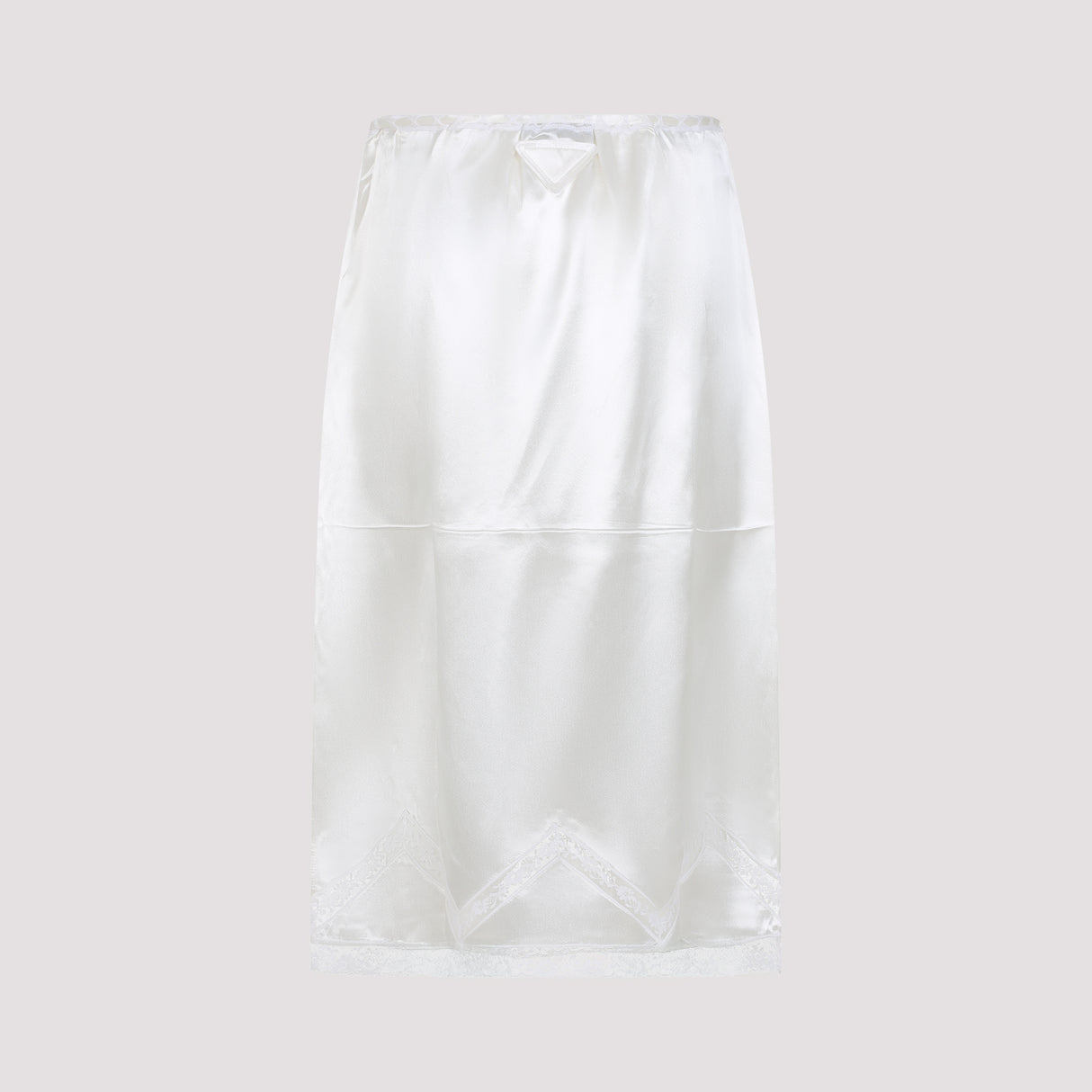 PRADA Satin Midi Skirt for Women