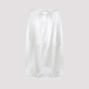 PRADA Satin Midi Skirt for Women