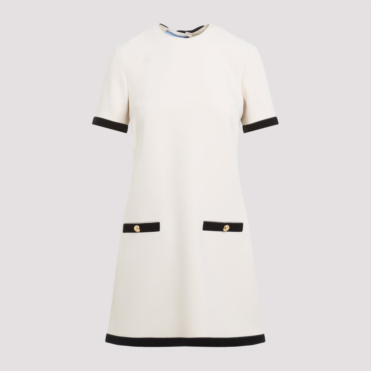 PRADA Stylish Mini Dress with Bow Detail