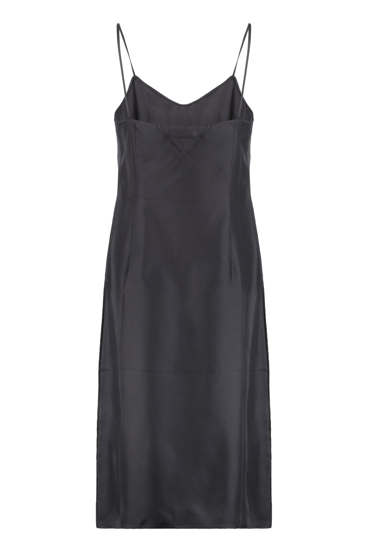 PRADA Elegant Silk Mini Dress with Thin Straps