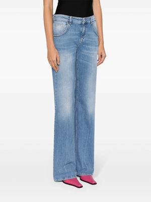 BLUMARINE Women's Straight Leg Jeans - SS24 Collection