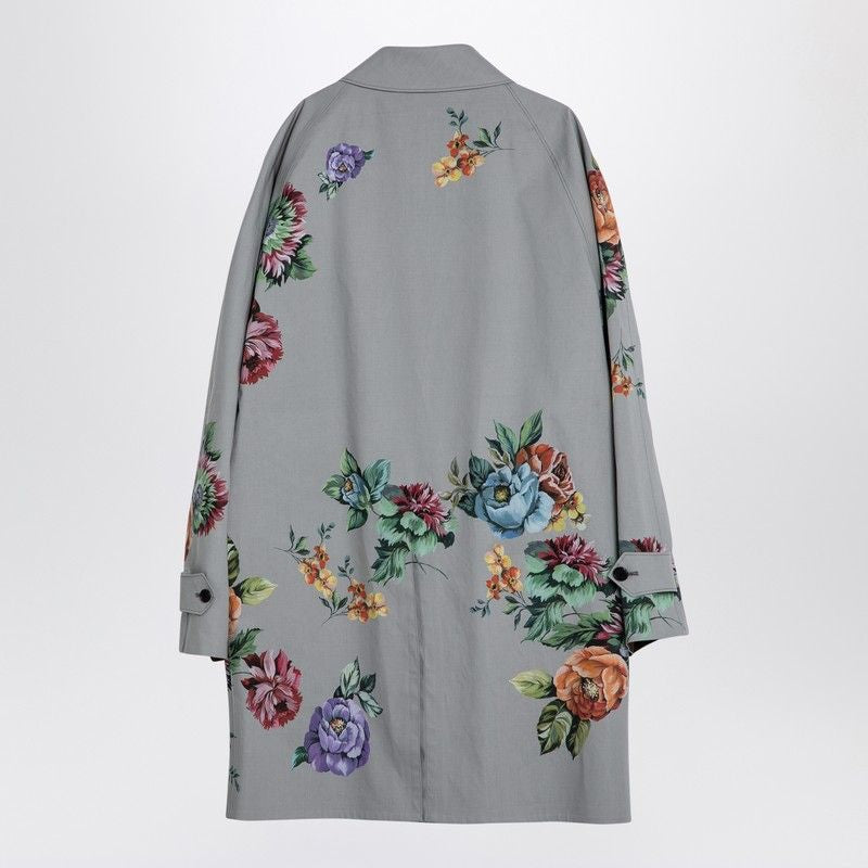 PRADA Single-Breasted Floral Print Jacket for Women