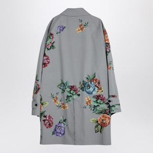 PRADA Single-Breasted Floral Print Jacket for Women