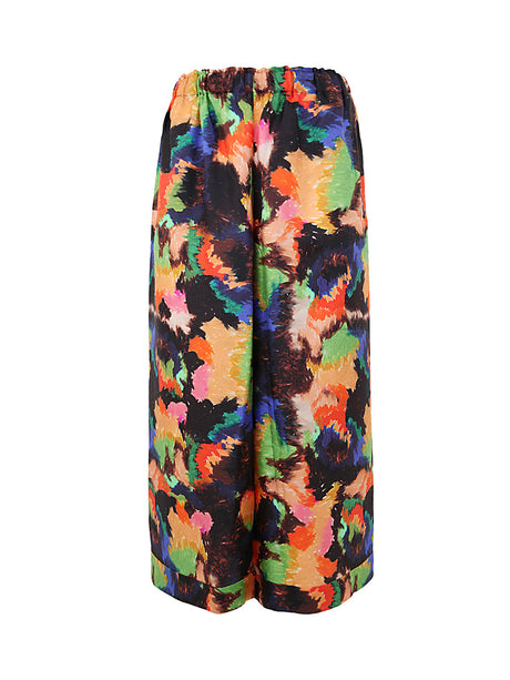 DANIELA GREGIS Printed Twill Pyjama Trouser for Women - Fall/Winter 22