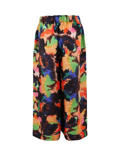 DANIELA GREGIS Printed Twill Pyjama Trouser for Women - Fall/Winter 22