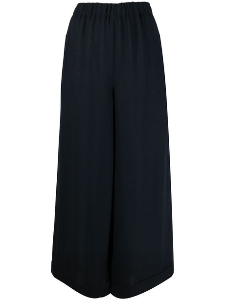 DANIELA GREGIS High-Rise Wide-Leg Wool Trousers