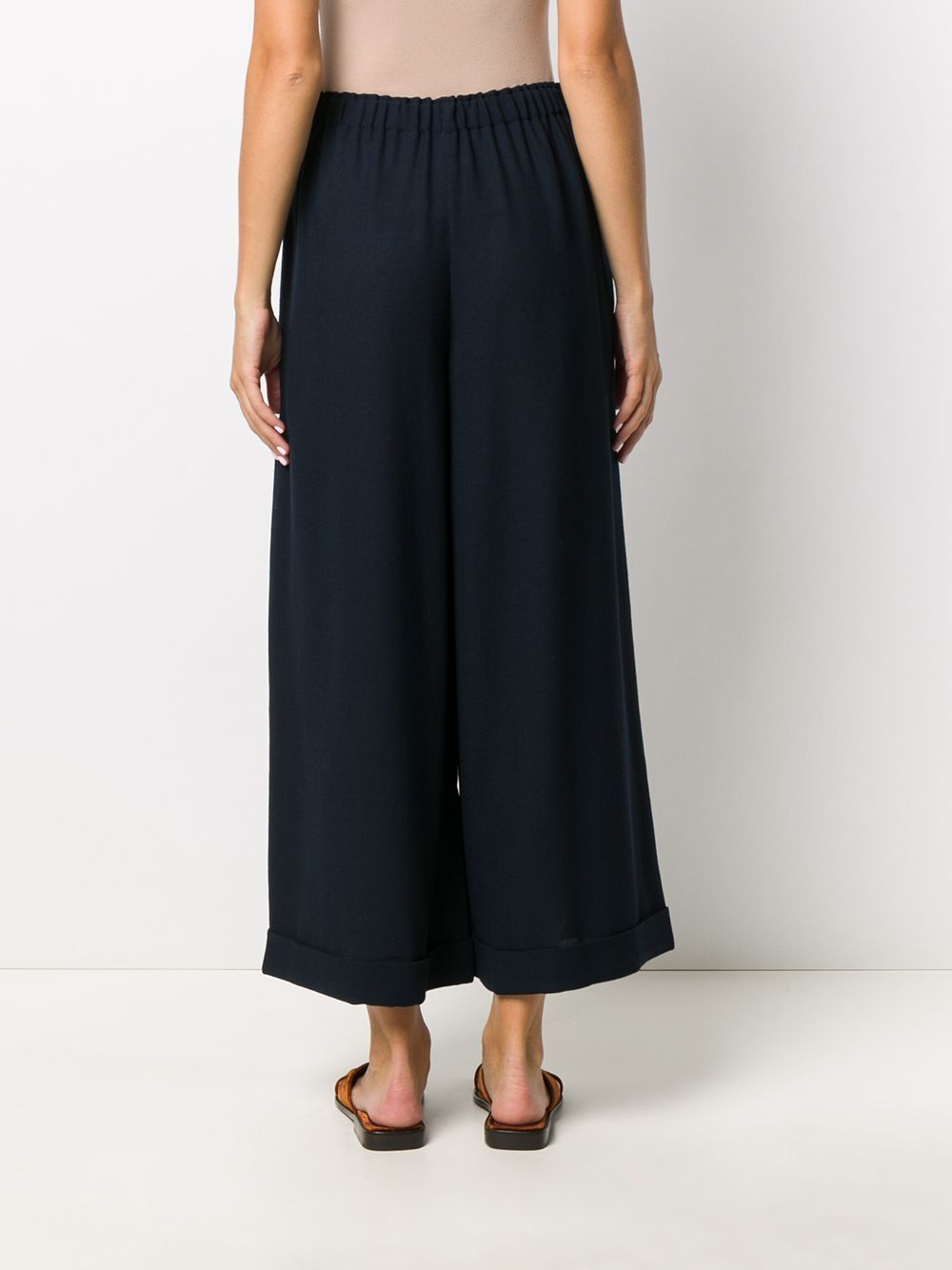 DANIELA GREGIS High-Rise Wide-Leg Wool Trousers