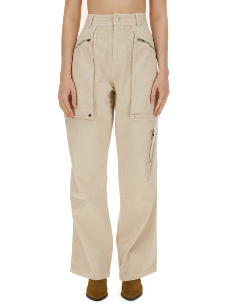 ISABEL MARANT Regular Fit Cotton Pants - Size 38