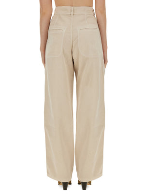 ISABEL MARANT Regular Fit Cotton Pants - Size 38