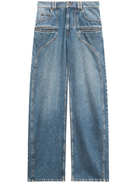 ISABEL MARANT Women's Classic High-Waisted Jeans