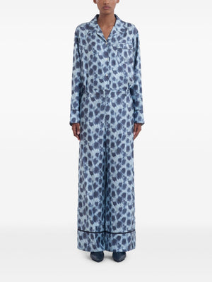 MARNI Printed Gray Pants for Women