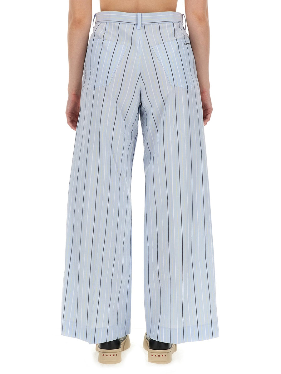 MARNI Elegant Palazzo Pants in Size 40