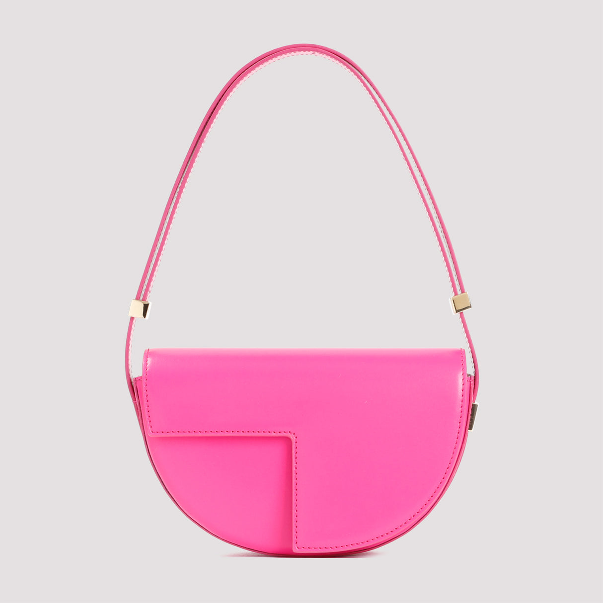 PATOU Mini Geometric Cut-Out Shoulder Handbag