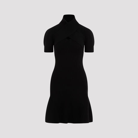 PATOU Exquisite Merino Wool and Cashmere Mini Dress