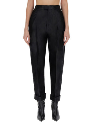 TOM FORD Luxury Silk Pants Size 40 IT for Women