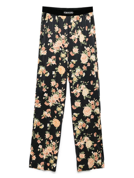 TOM FORD Floral-Print Pajama Trousers - SS25 Collection