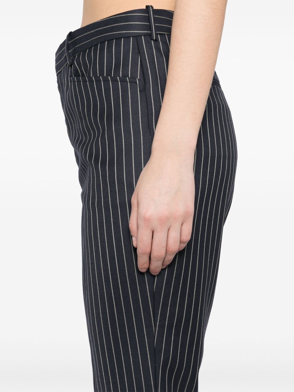 TOM FORD Stylish Wool Striped Trousers for Women