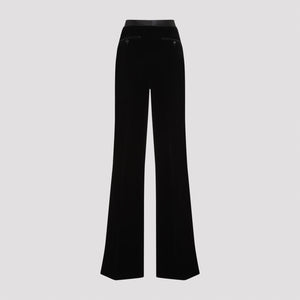 TOM FORD Velvet Boot Cut Pants for Women - Fall 2024 Collection