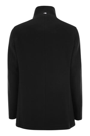 HERNO Men's Virgin Wool Peacoat