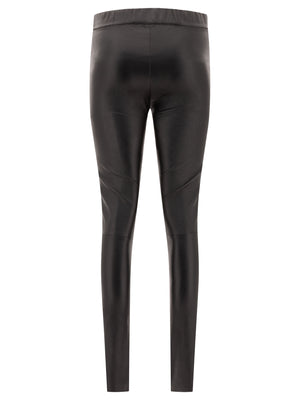 MAX & MOI Sleek Leather Trousers for Women