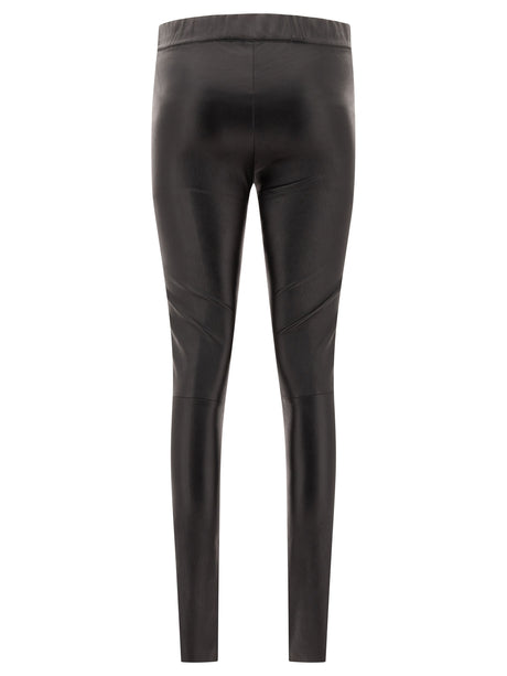 MAX & MOI Sleek Leather Trousers for Women