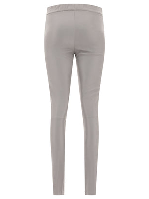 MAX & MOI Luxe Lamb Leather Trousers for Women