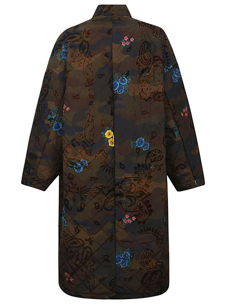 KONRAD Petra Camouflage Print Oversized Jacket