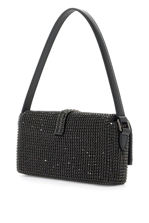 SELF-PORTRAIT Elegant Crystal Mesh Mini Handbag