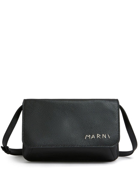 MARNI Leather Crossbody Mini Handbag for Men