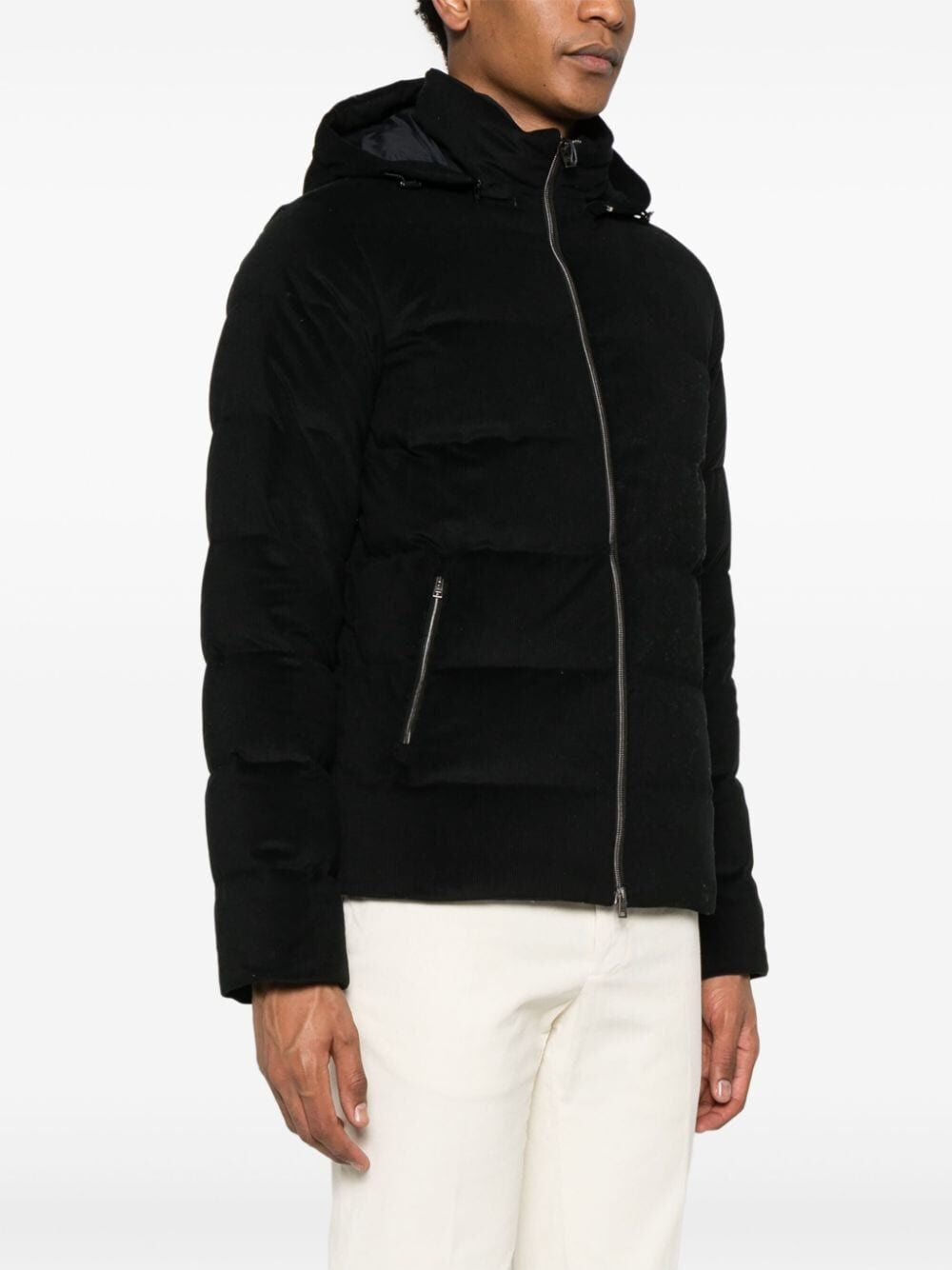 HERNO Corduroy Down Jacket for Men - FW24 Collection