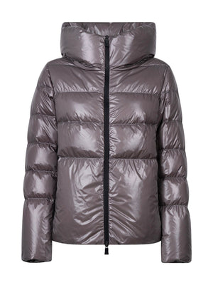 HERNO Women's Mini Hooded Puffer Jacket