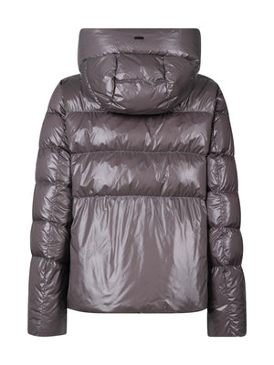 HERNO Women's Mini Hooded Puffer Jacket