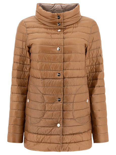 HERNO Reversible Mini Quilted Jacket for Women