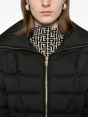 ELISABETTA FRANCHI Belted Short Down Jacket for Women