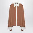 MAX MARA Fluid Fit Colour-Block Silk Shirt