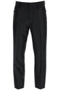 TOM FORD Men's Wool and Silk Regular Fit Trousers