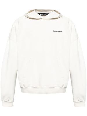 PALM ANGELS Slouchy Hooded Sweater for Men - FW24