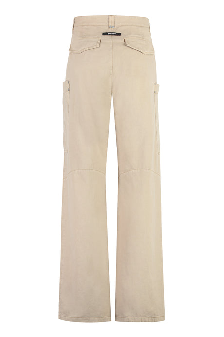 PALM ANGELS Multi-Pocket Cotton Trousers