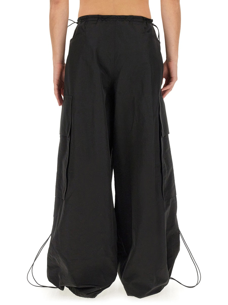 PALM ANGELS Oversized Parachute Pants - Size 48