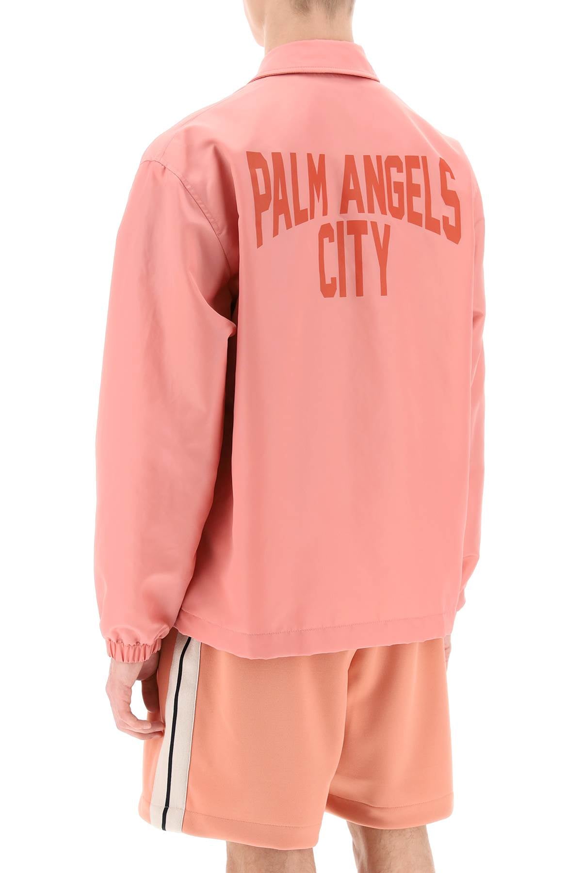 PALM ANGELS Relaxed Boxy Coach Jacket - Size IT 48