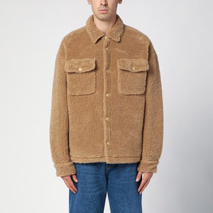 PALM ANGELS Oversized Teddy Shirt-Jacket - Men