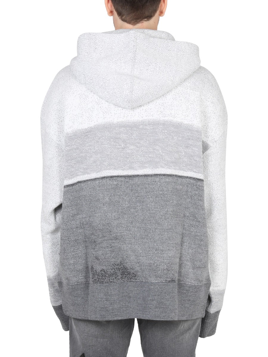 PALM ANGELS Classic Hooded Shirt with Drawstring