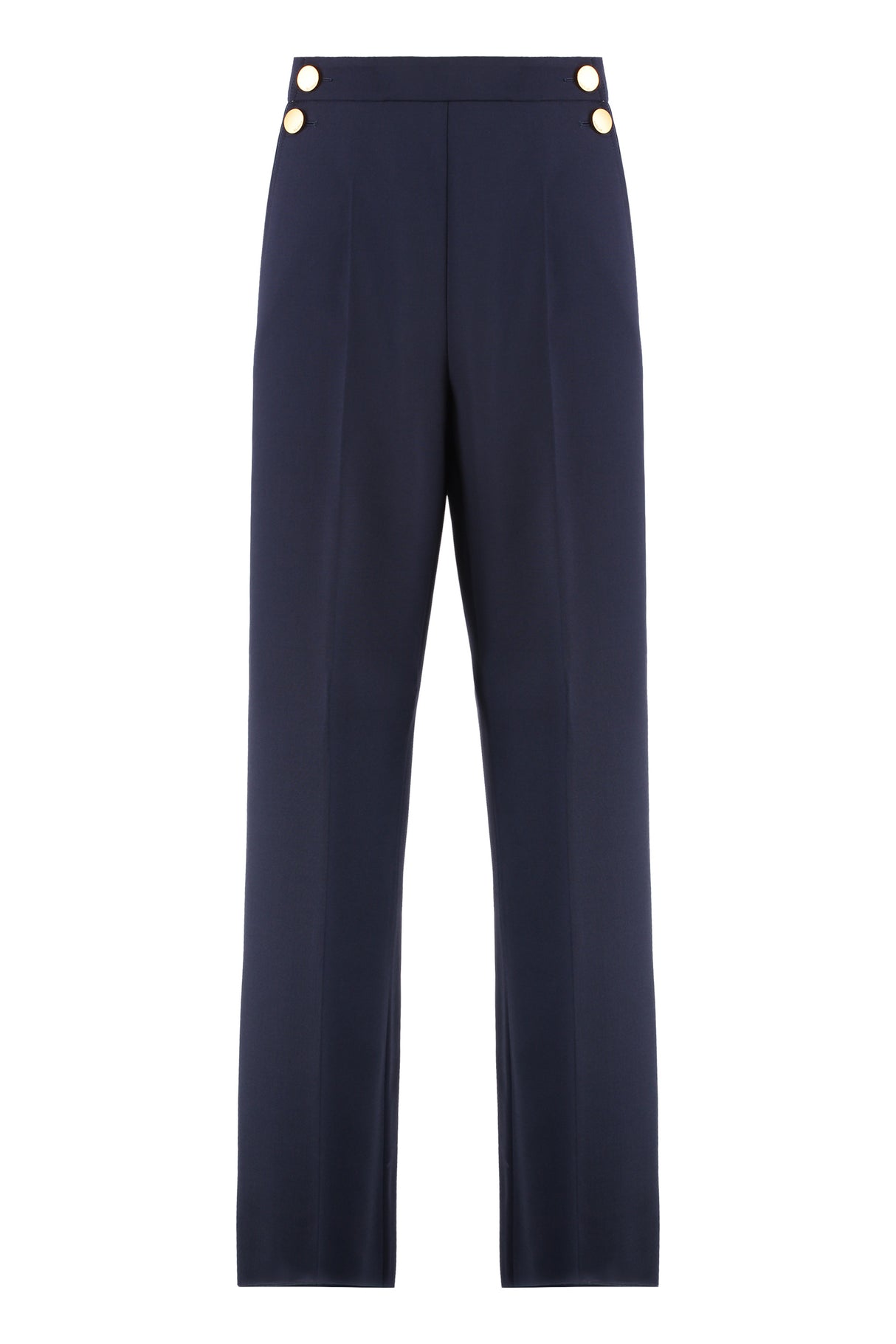 MAX MARA Polonia Virgin Wool Trousers for Women - SS25