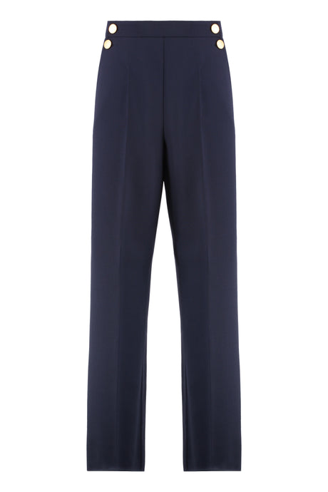 MAX MARA Polonia Virgin Wool Trousers for Women - SS25