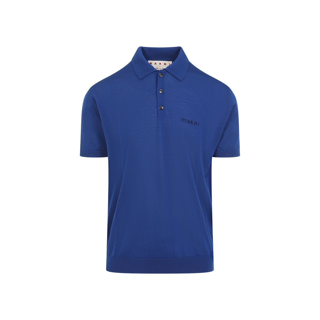 MARNI Men's Virgin Wool Polo