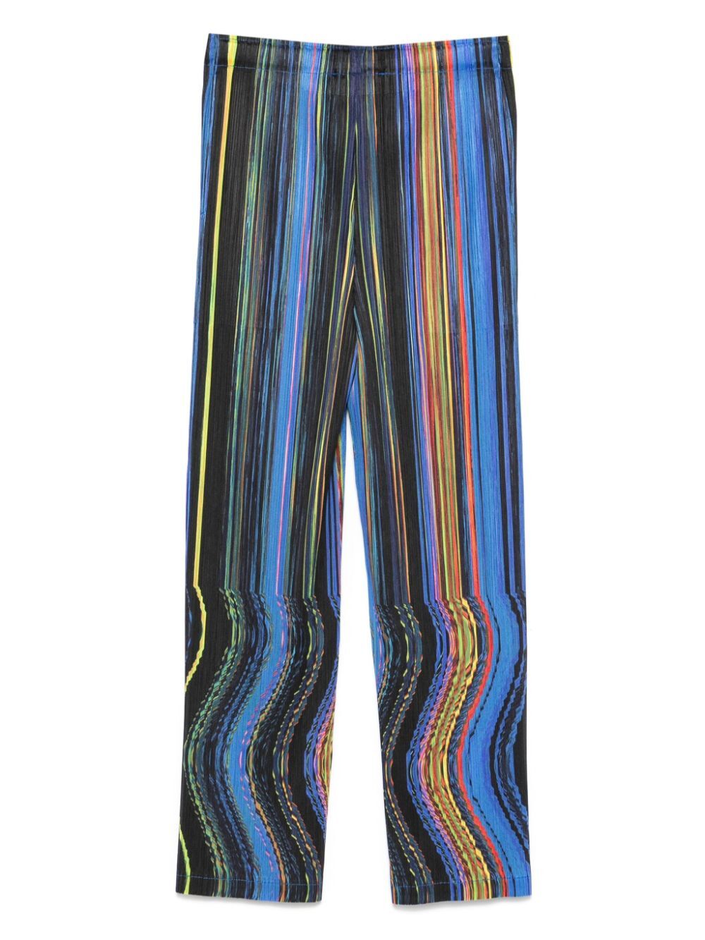 PLEATS PLEASE BY ISSEY MIYAKE WARP TROUSERS - PLEATED DESIGN